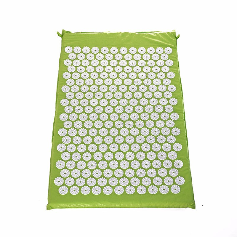 Acupressure Mat and Pillow Set - Relieves Stress, Back, Neck, and Sciatic Pain Massage